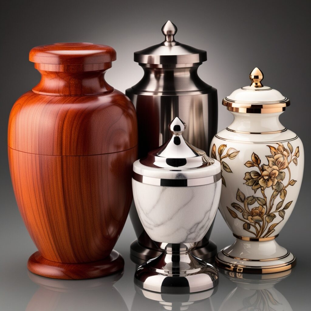 Wood Cremation Urn, Metal Cremation Urn ,Ceramic funeral urn