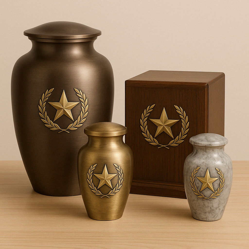 Us Memorial day Cremation Urn