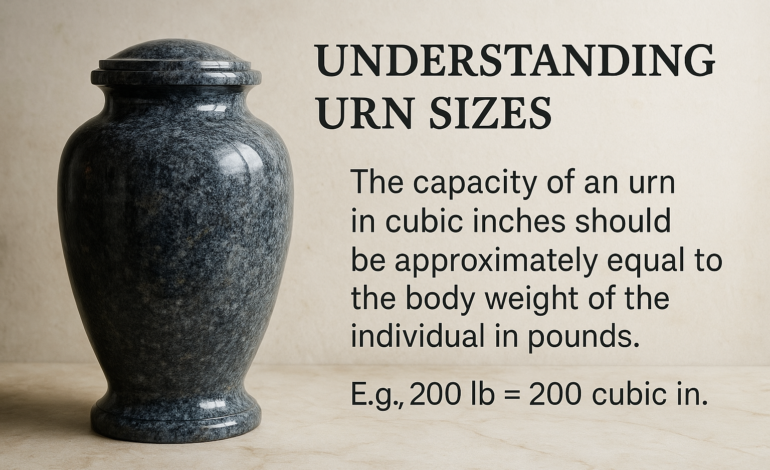 Large Cremation Urn For Adult human