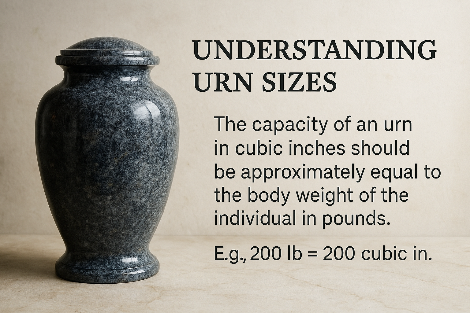 Large Urns for Adult Humans Ashes